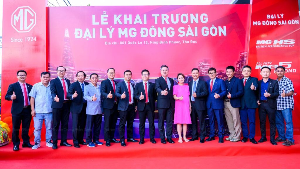 Lễ khai trương đại lý MG Đông Sài Gòn