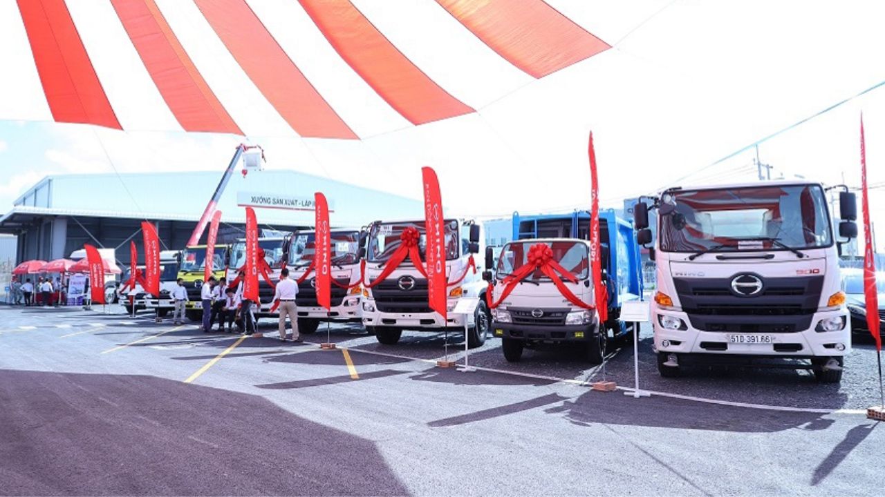 Lễ khai trương Đại Lý 3S Hino Sabaco Nhà Bè