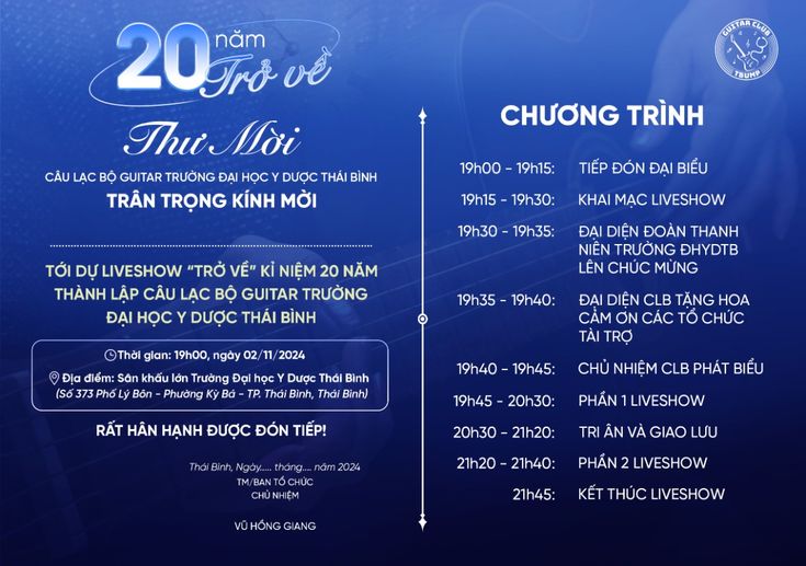 Thư mời sự kiện
