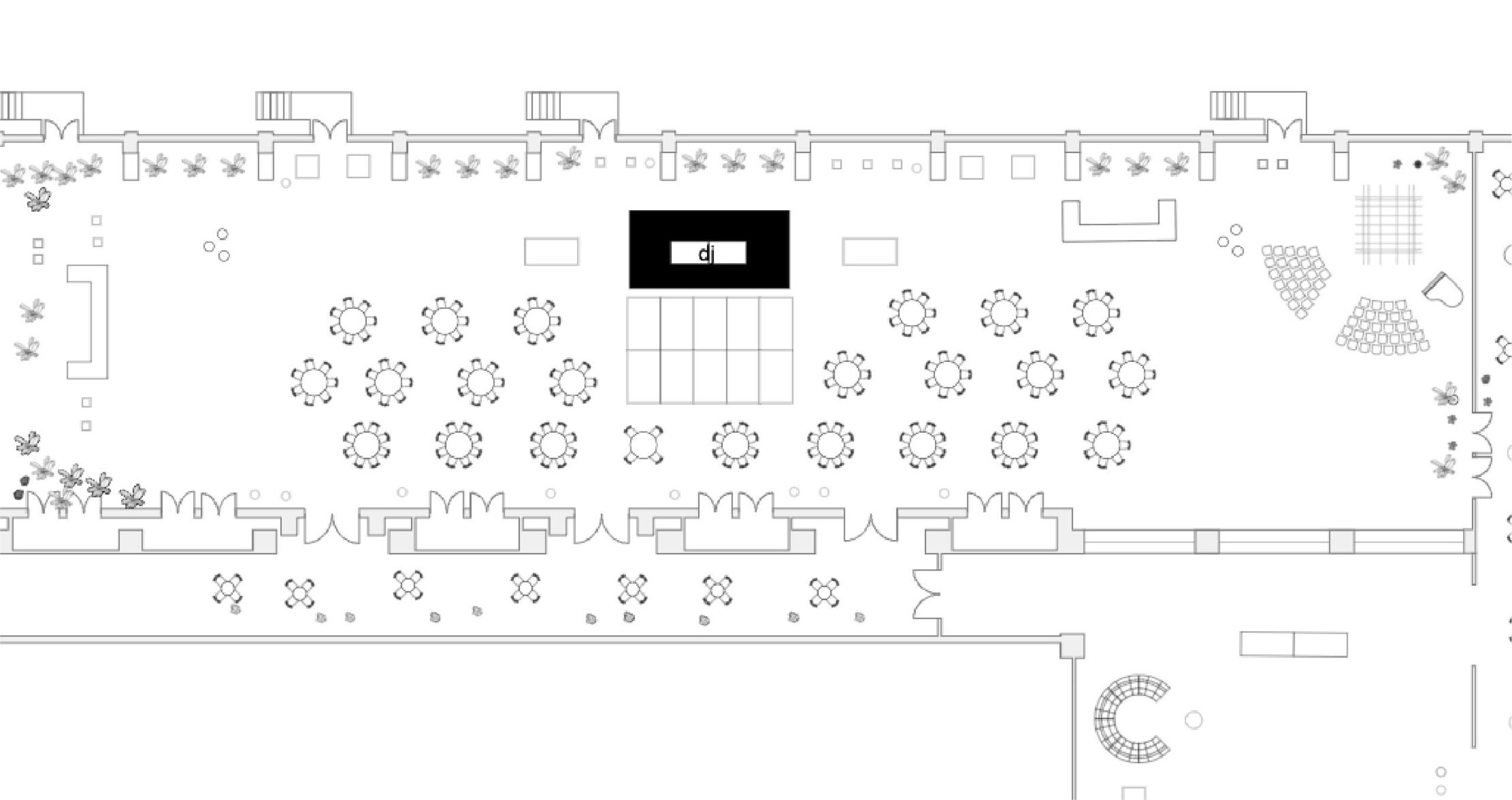 Event layout trên phần mềm Prismm