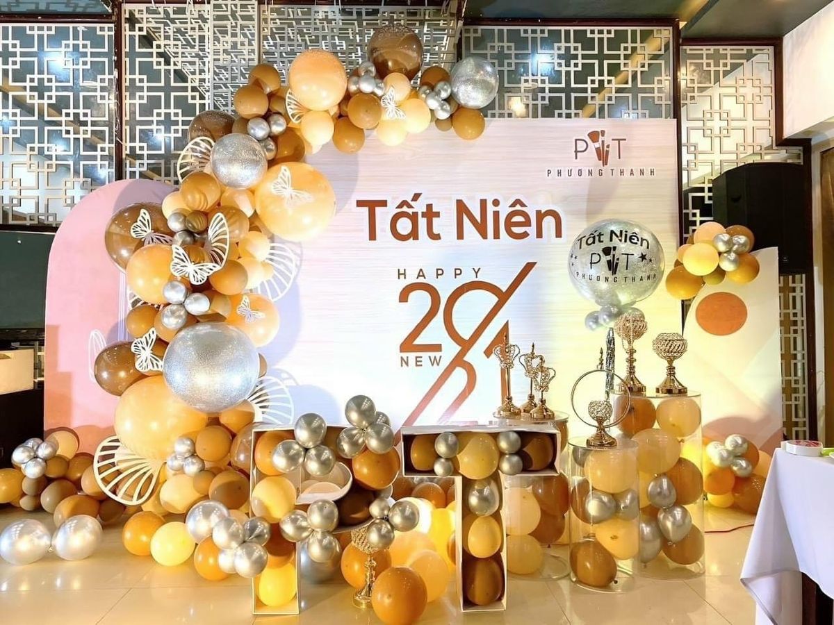 Ý tưởng trang trí bong bóng sự kiện 