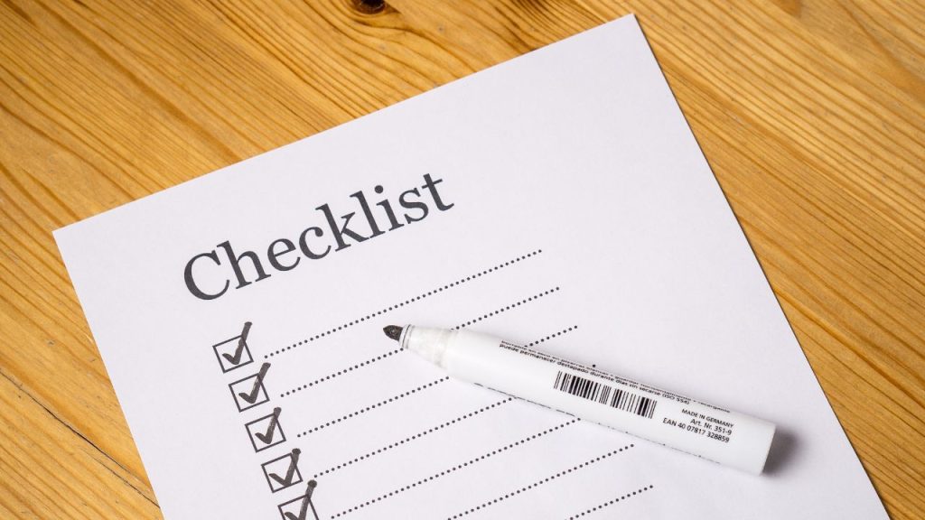 Checklist sự kiện là gì?