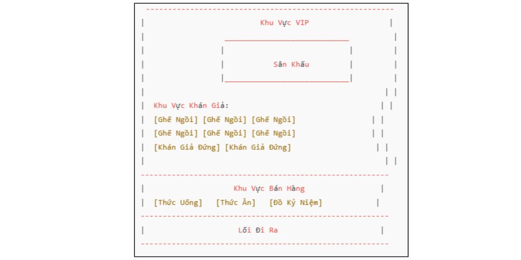 Layout Sân Khấu Trung Tâm