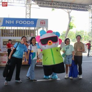 NH Foods Sampling Tiếp Năng Lượng Tại Lazada Run 2025