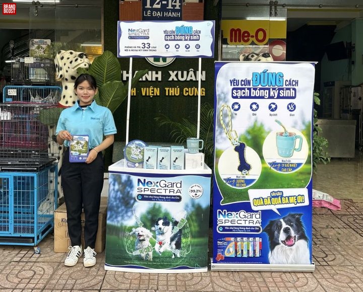 Booth bán hàng di động