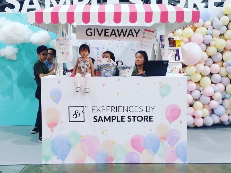 Booth sự kiện lễ kỹ niệm 10 năm thành lập