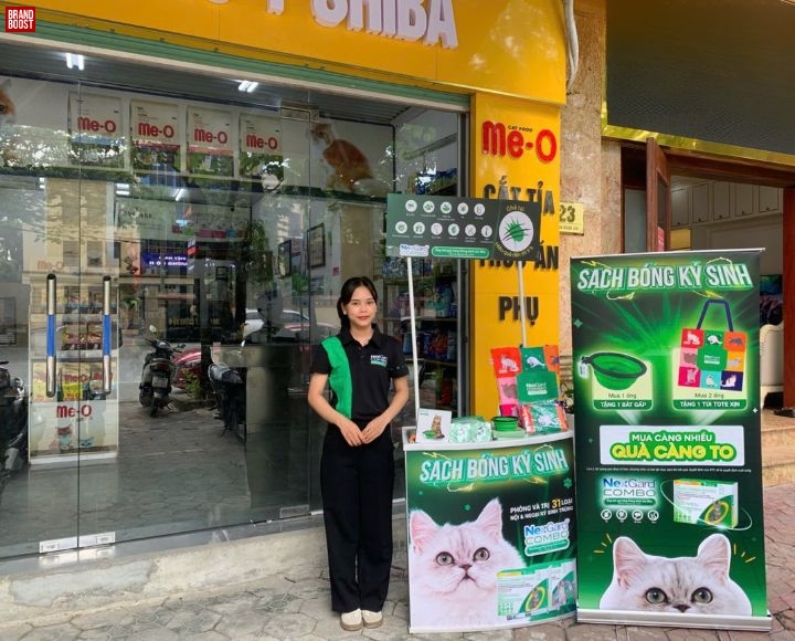 Booth bán hàng