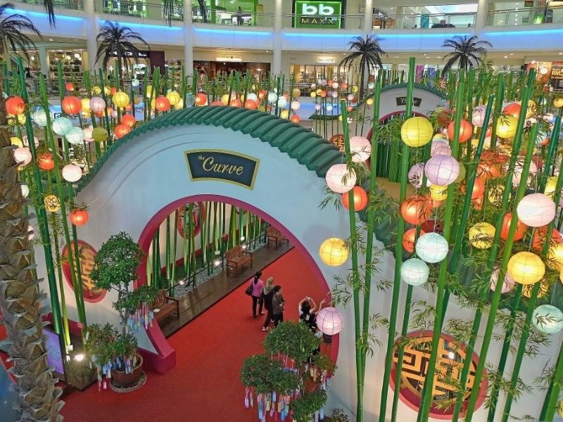 Ý tưởng trang trí gian hàng trung thu từ vật liệu tre
