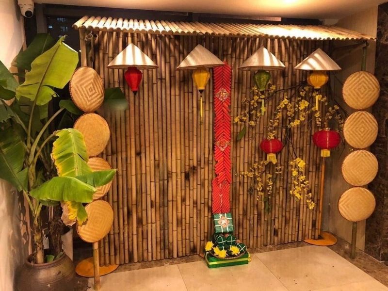 Gian hàng hội chợ quê
