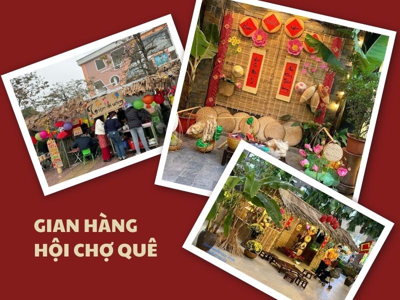 Lựa chọn đơn vị thi công gian hàng chợ quê uy tín