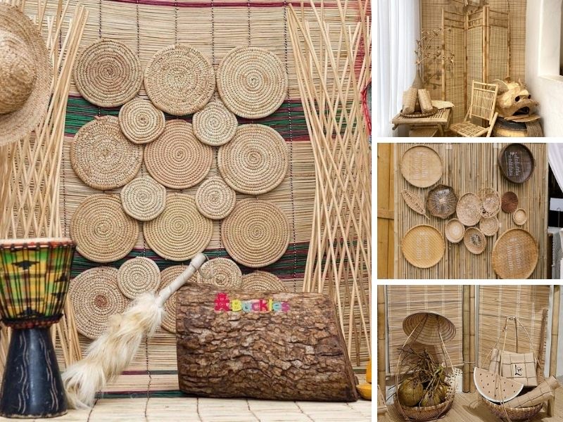 Ý tưởng trang trí gian hàng hội chợ quê với concept làng nghề thủ công