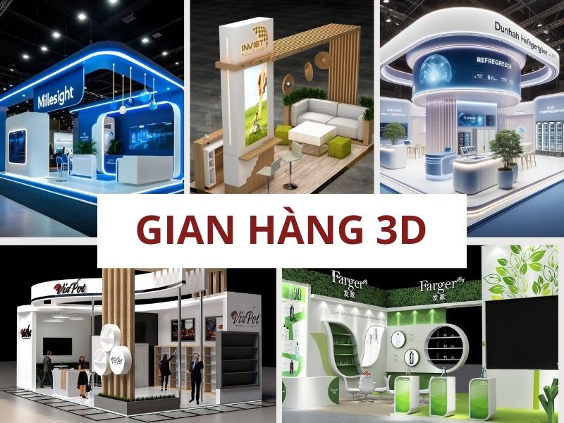 Gian hàng 3d