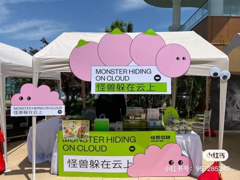 Gian hàng ẩm thực