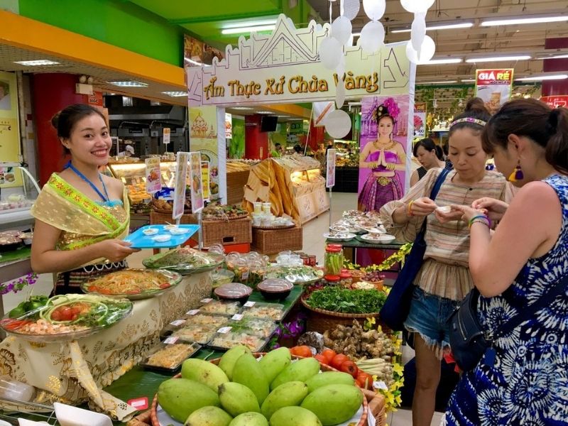 Gian hàng ẩm thực