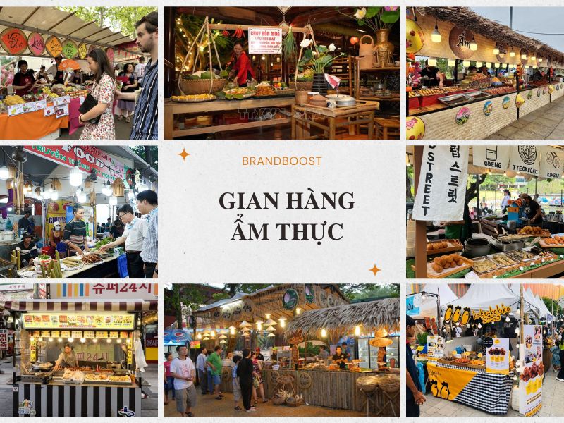Gian hàng ẩm thực