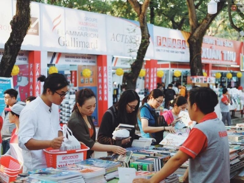 Gian hàng sách