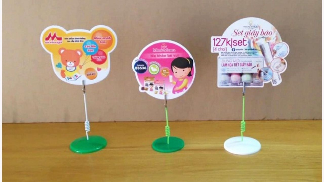 Wobbler để bàn