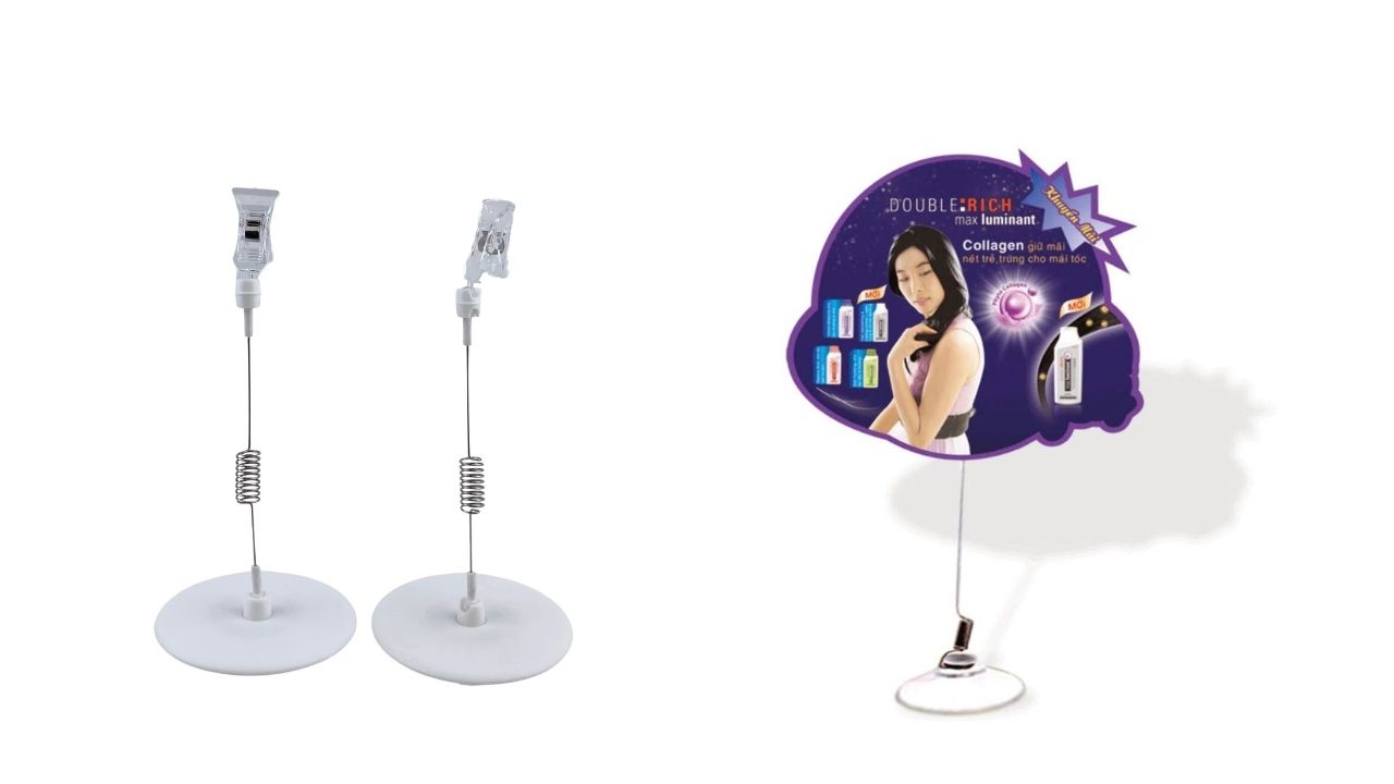 wobbler để bàn