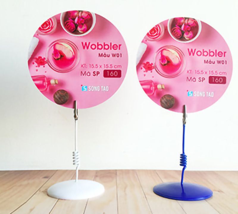 Wobbler để bàn